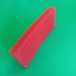 TAMPON PAD GRATTOIR ROUGE 250X115X20MM