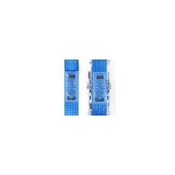 SANGLE D'ARRIMAGE 50MM 2 PIECES AVEC CROCHET DROIT 8.5M+0.5M 4TONNES