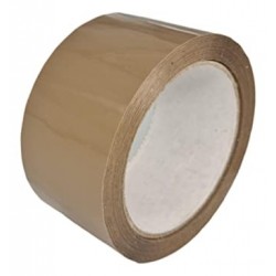 ADHESIF EMBALLAGE 100MX48MM HAVANE A L'UNITE