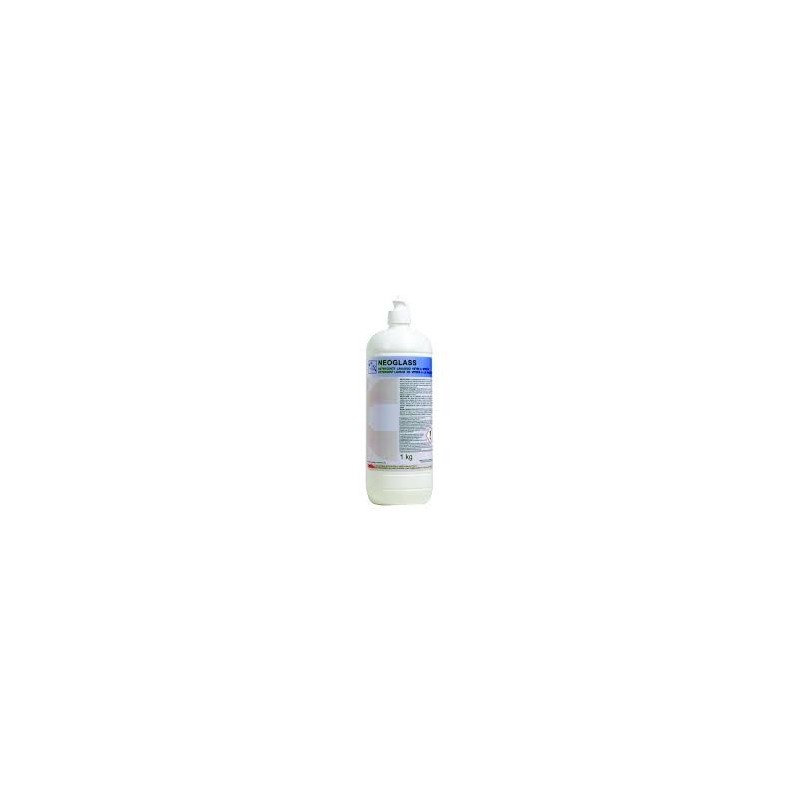 KEMIKA NEOGLASS DETERGENT POUR LE LAVAGE DES VITRES A LA RACLETTE PH: 6.5 ± 0.5 FLACON DE 1L
