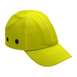 CASQUETTE ANTI HEURT HAUTE VISIBILITE HI VIZ JAUNE
