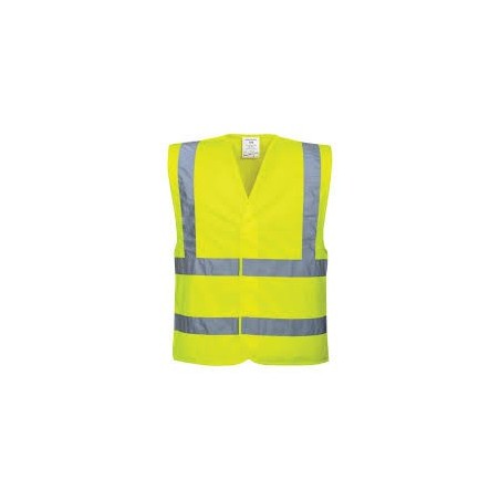 Gilet De Signalisation Reis Jaune Taille 6XL - Norme EN20471 - Sécurité Chantier