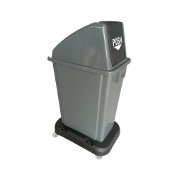 OFFICE BASE A ROULETTES POUR CORBEILLE MEDIAL