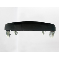 OFFICE BASE A ROULETTES POUR CORBEILLE MEDIAL