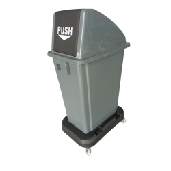 OFFICE BASE A ROULETTES POUR CORBEILLE MEDIAL