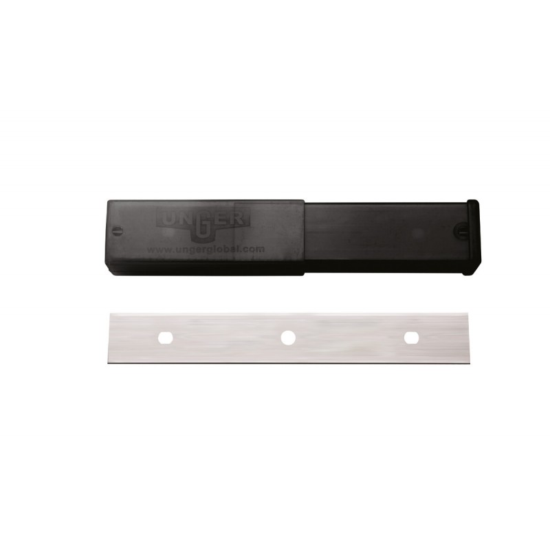 LAMES ACIER INOXYDABLE POUR GRATTOIR ERGOTEC NINJA 15CM ETUI 25 LAMES (ENB15)