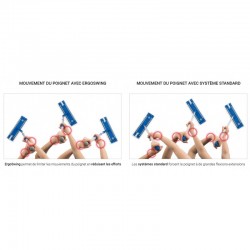 SUPPORT POCHES/LANGUETTES POUR MANCHE ERGOSWING 40CM 