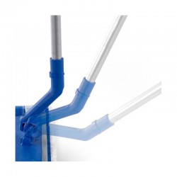 SUPPORT BALAI TRAPEZE SEMELLE CAOUTCHOUC POUR MANCHE ERGOSWING