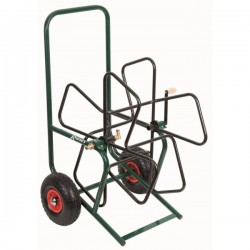 DEVIDOIR TUYAU D'ARROSAGE 2 ROUES GONFLABLES 200M/15MM - 140M/19MM
