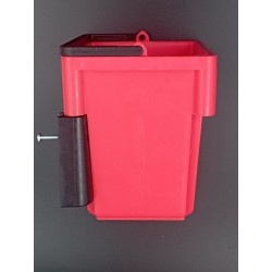 SEAU PIVOTANT NUMATIC ROUGE AVEC KIT D'ACCROCHAGE