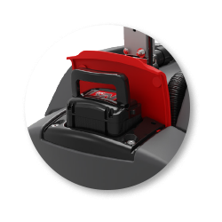 AUTOLAVEUSE A BATTERIE NUMATIC TTB1840NX-R : BATTERIE+CHARGEUR+BROSSE