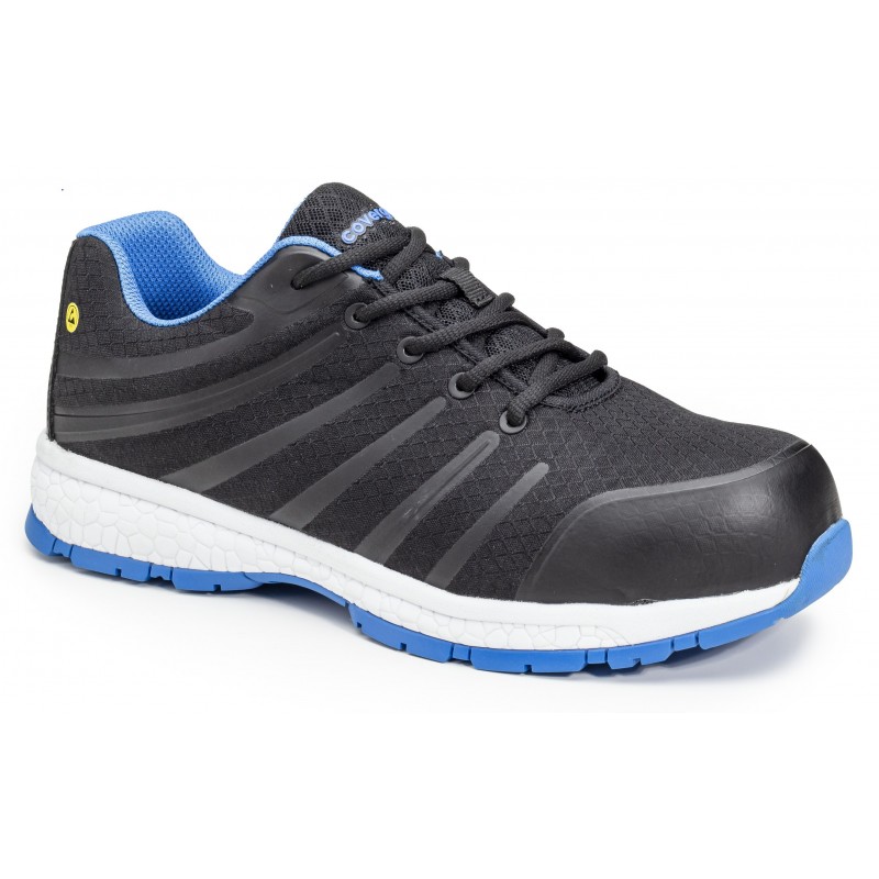 CHAUSSURE DE SECURITE BASSE NOIR BLEU GALAXITE S1P