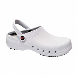 CHAUSSURE FEMME OUVERTE SABOT SABLIGHT BLANC REMI