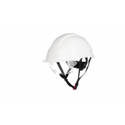 CASQUE DE SECURITE LUNETTE INTEGREE PHOENIX PRO BLANC