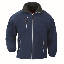 VESTE POLAIRE ANGARA BLEUE