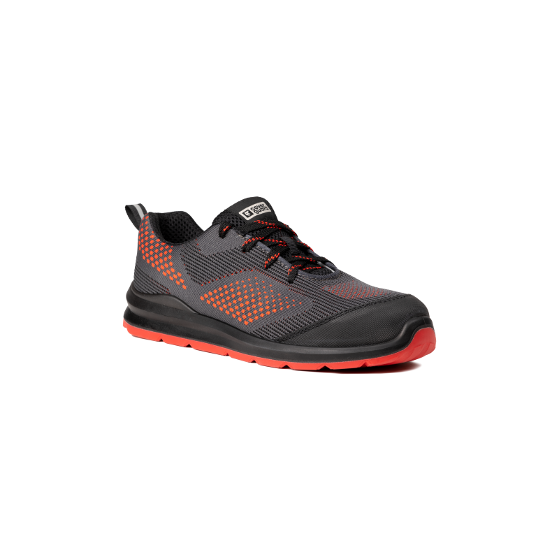 CHAUSSURE DE SECURITE MILERITE BASSE S1P ROUGE NOIR