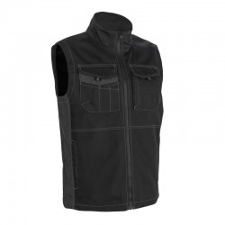 GILET OROSI NOIR SANS MANCHE