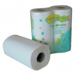 ESSUIE TOUT MENAGER 50F 2PLIS LAIZE 23CM PURE OUATE BLANC GLOBAL HYGIENE (H220GOT)- CARTON DE 40 ROULEAUX