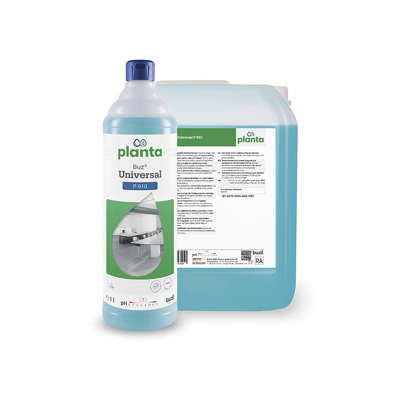 BUZ UNIVERSAL NETTOYANT UNIVERSEL pH:7 BUZIL (P910) FLACON DE 1L
