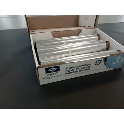 OFFRE SPECIALE : WRAPMASTER 3000 DEROULEUR (63M57) + 3 CARTONS DE BOBINES ALUMINIUM 30CMX200M (24C91)