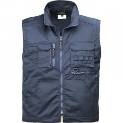 VESTE DE TRAVAIL SANS MANCHE NAVY BLEU (8NAVG)
