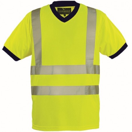 TEE-SHIRT HAUTE VISIBILITE JAUNE CLASSE 2 (7YAVYL)