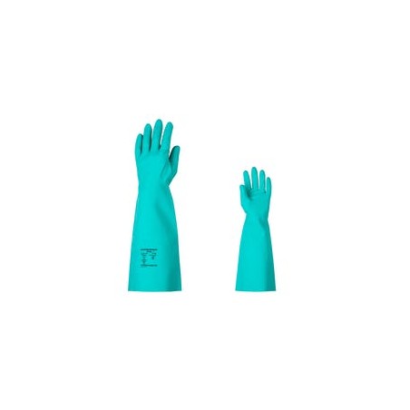 GANTS NITRILE 5540 VERT EPAISSEUR 0.56MM LONGUE MANCHETTE 45CM T8