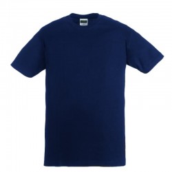 TEE SHIRT HIKE 190G/m² 100% coton COL ROND BLEU FONCE