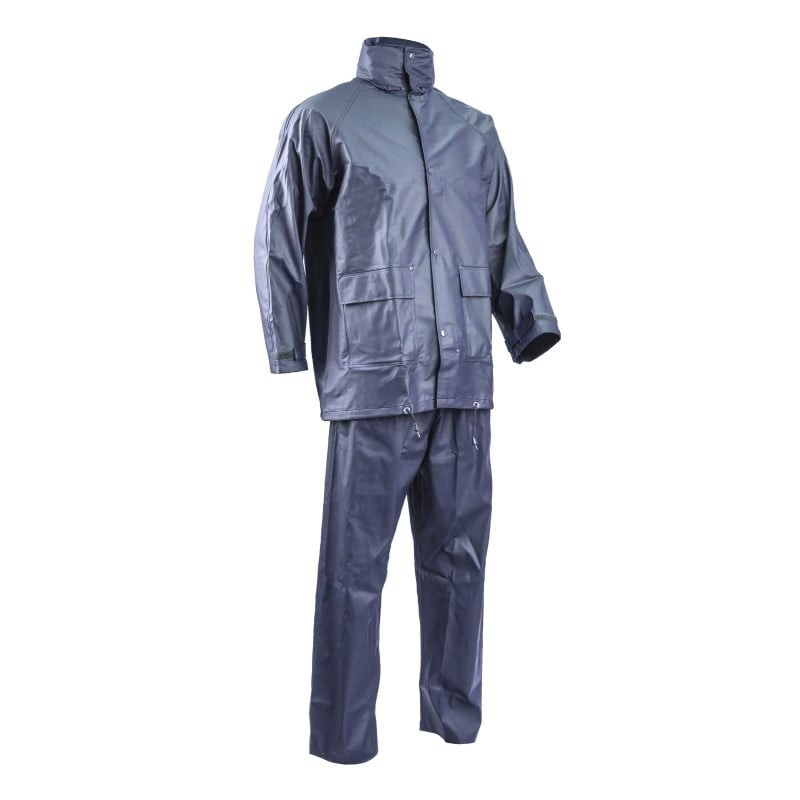 ENSEMBLE DE PLUIE POLYESTER 170G NAVY BLEU