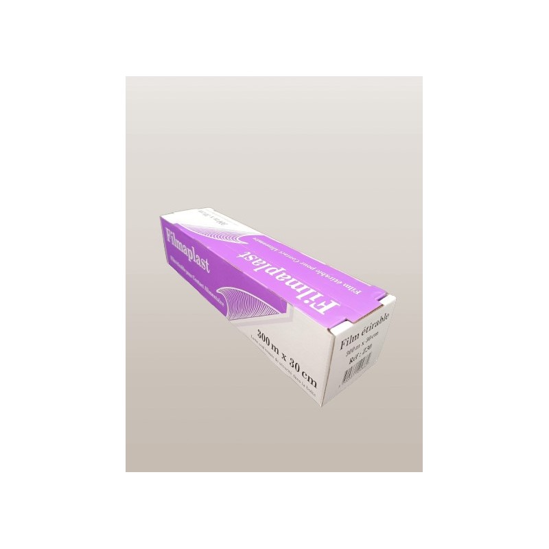 BOITE DISTRIBUTRICE 1 FILM ETIRABLE ALIMENTAIRE  + LAME 300mX0.30m ou 300mX0.45m