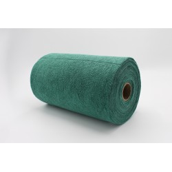 BOBINE D'ESSUYAGE MICROFIBRE TRICOT FIRST VERT 75 FORMATS DE 30X30 UNE BOBINE