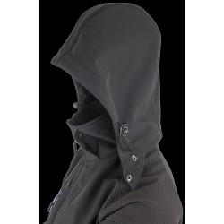 VESTE YUKI II SOFTSHELL NOIR BLEU TL