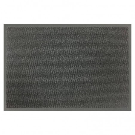 TAPIS ANTI POUSSIERE ASSOUAN ANTHRACITE 60X90CM POLYAMIDE