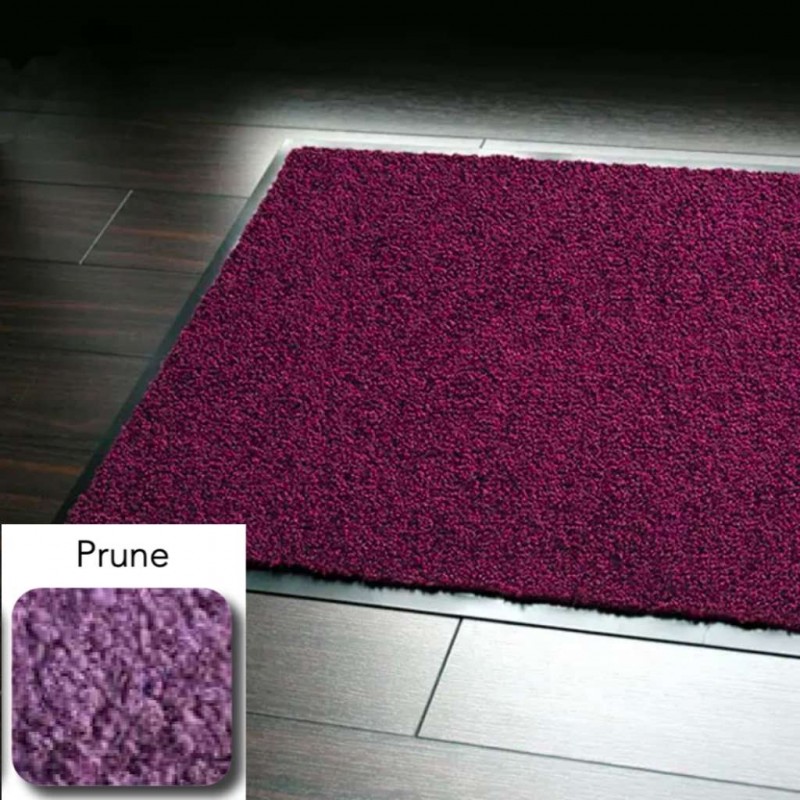 TAPIS ANTI POUSSIERE MIRANDE PRUNE POLYAMIDE 9MM