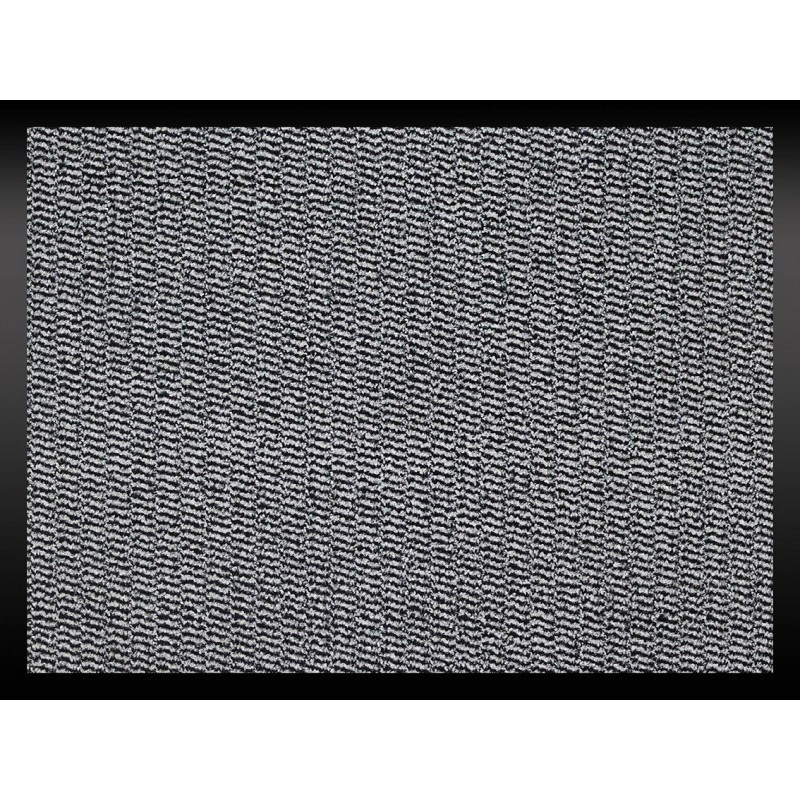 TAPIS ANTI POUSSIERE VANOISE GRIS 120X180 CM SEMELLE PVC