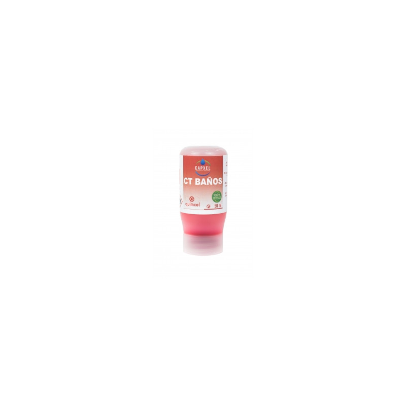 CAPXEL CT BANOS 50ML CONCENTRE POUR SANITAIRES DESINFECTANT BTE DE 12