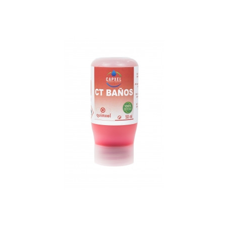 CAPXEL CT BANOS 50ML CONCENTRE POUR SANITAIRES DESINFECTANT BTE DE 12
