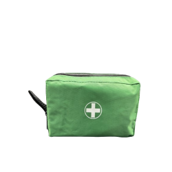 TROUSSE DE SECOURS SOUPLE 1/2 PERSONNES FRANCE SECURITE VERTE