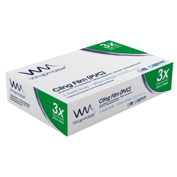 ALBAL BOBINE FILM ALIMENTAIRE 30CMX300M POUR WRAPMASTER 3000 CARTON DE 3 BOBINES (31C63)