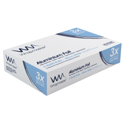 ALBAL BOBINE ALUMINIUM 30CMX90M POUR WRAPMASTER 3000 CARTON DE 3 BOBINES