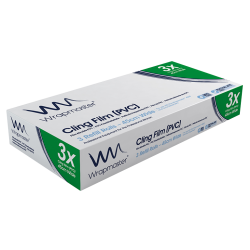 ALBAL BOBINE FILM ALIMENTAIRE 45CMX300M POUR DEVIDOIR WRAPMASTER 4500 CARTON DE 3 BOBINES