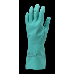 GANTS NITRILE VERT EUROCHEM 5520 EP.0.38MM 33CM T9/L