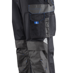 PANTALON DE TRAVAIL TELICA II GRSNOIR BLEU TL