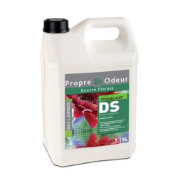 DS5 DETERGENT SURODORANT TRES CONCENTRE TOUTES SURFACES PH:7 PROPRE ODEUR PARFUM COQUELICOT BIDON DE 5L