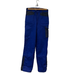 PANTALON DE TRAVAIL TECH POCHE COTE COTON/POL BLEU ROI/MARINE