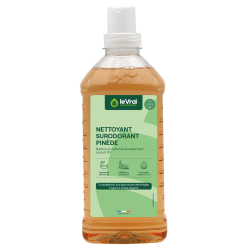 LVP NETTOYANT SURODORANT CONCENTRE PARFUM PH PUR: 6,5-7,5 PARFUM PINEDE (4501) FLACON DE 1L 