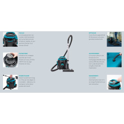 ASPIRATEUR VTVE ECO 800W FILTRATION HEPA TRUVOX