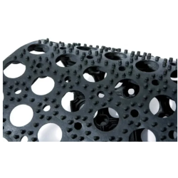 CAILLEBOTIS CAOUTCHOUC STANDARDS NOIR 40X60CM EPAISSEUR 14MM (M98)