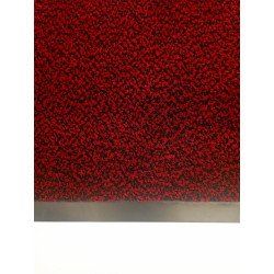 TAPIS ANTI POUSSIERE QUERCY 90x150CM POLYPROPYLENE SUR PVC 550g/m²ROUGE