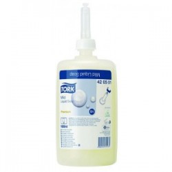 RECHARGE SAVON DOUX TORK PREMIUM ECOLABEL S1 RECHARGE DE 1L (420501)